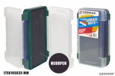 Коробка для приманок German \"Storage Baits NP 2\" / Green