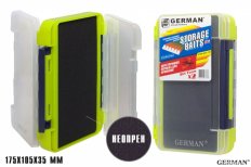 Коробка для приманок German \"Storage Baits NP 2\" / Lime