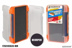 Коробка для приманок German \"Storage Baits NP 2\" / Orange